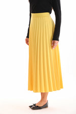 NLW Pleated Skirt Yellow