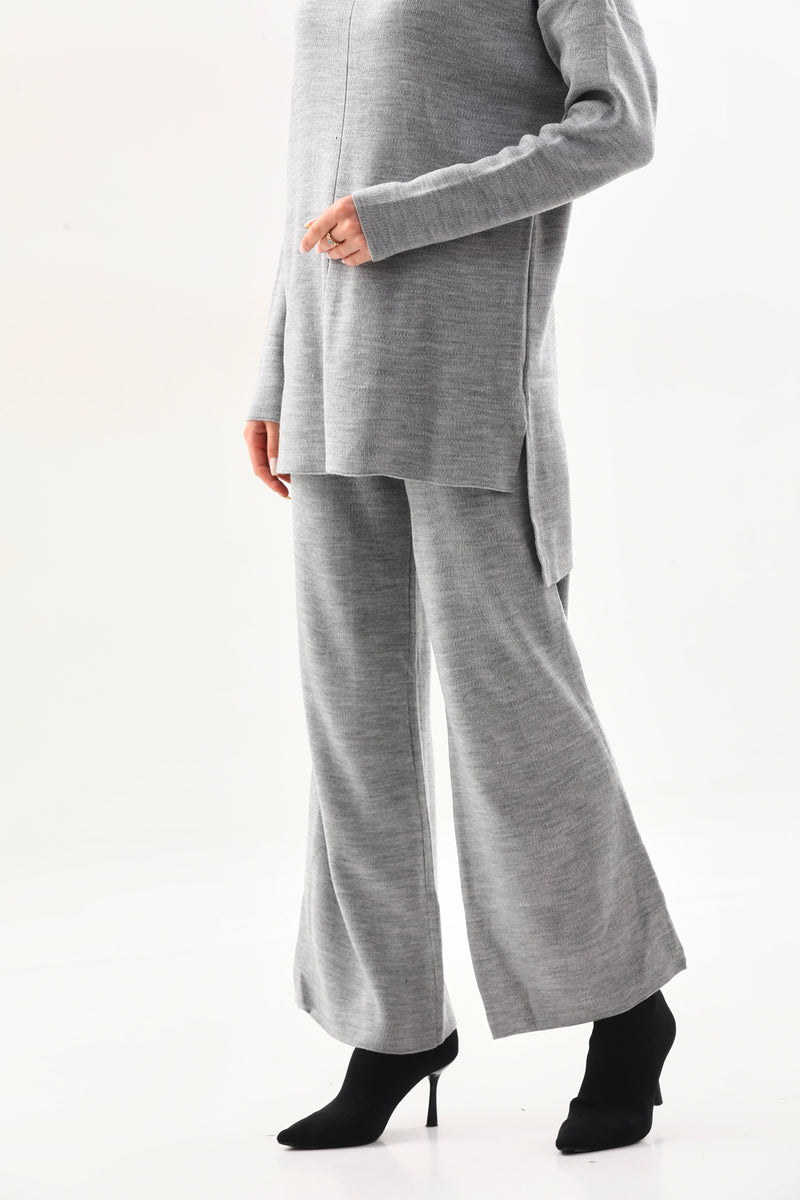 WS Elda Knitted Set Gray