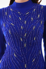 T&Y Yuki Dress Sax Blue