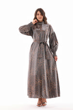 ETC Leopard Dress Brown