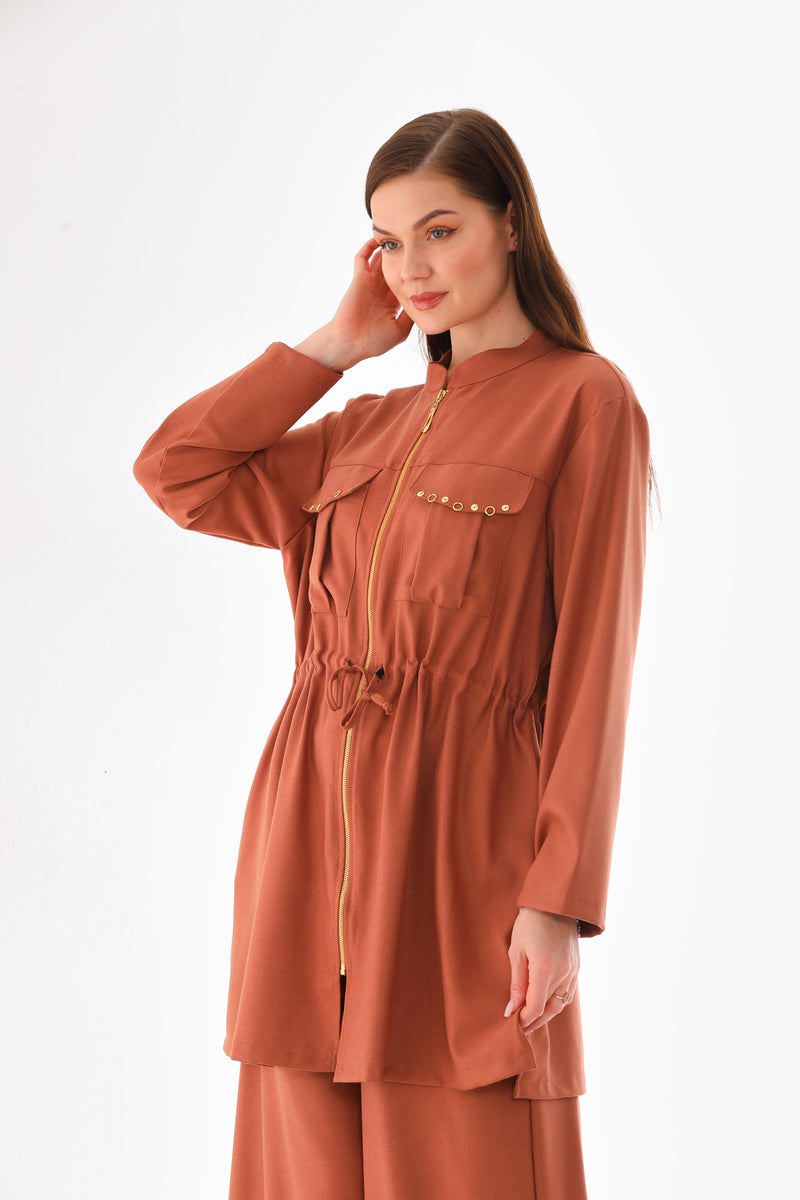 T&D Safari 2 Piece Set Cinnamon