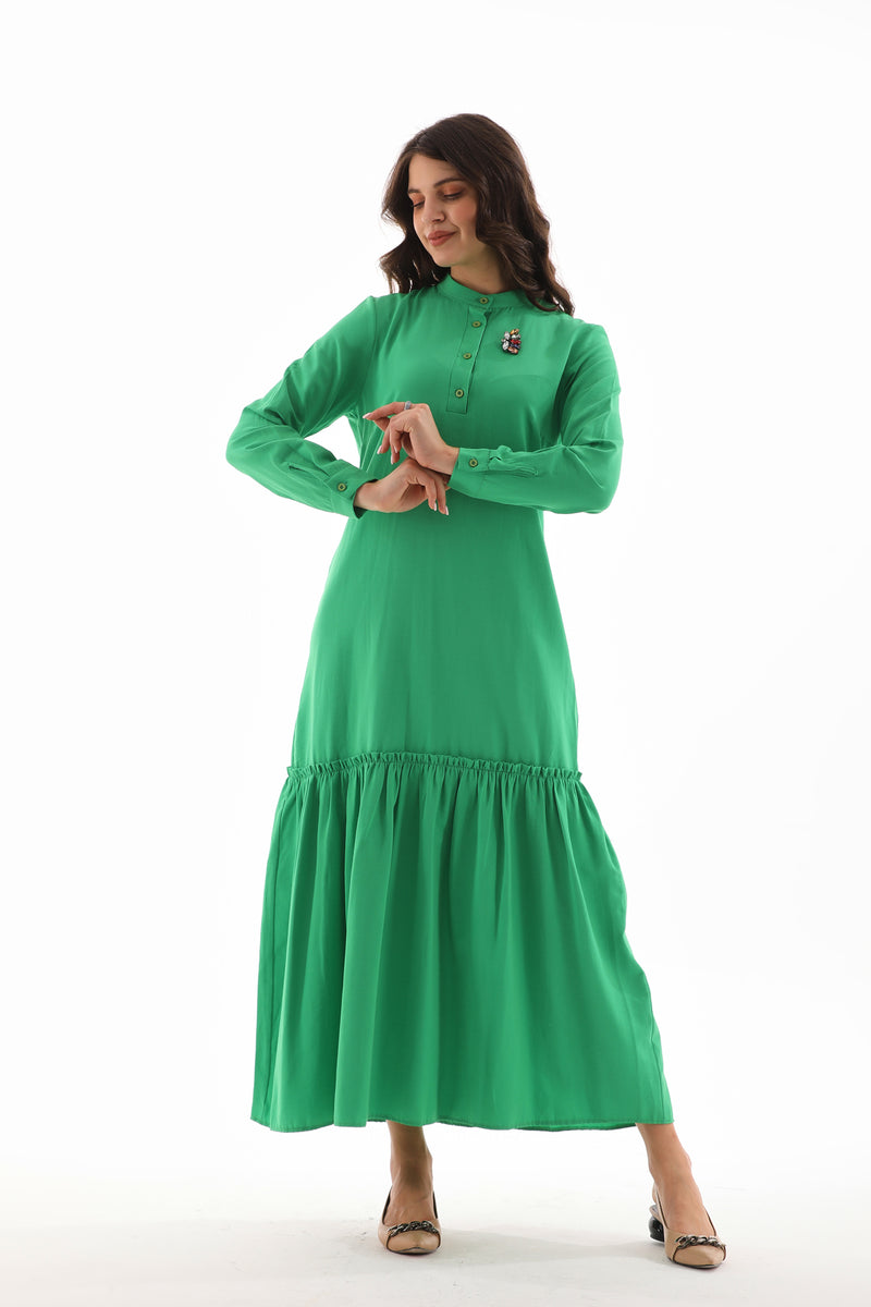 A&M Leydi Dress Green