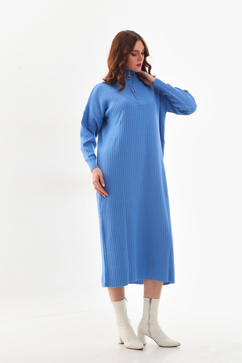 AFL Fery Knitted Dress Blue