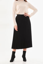 SZ Pleated Skirt Black