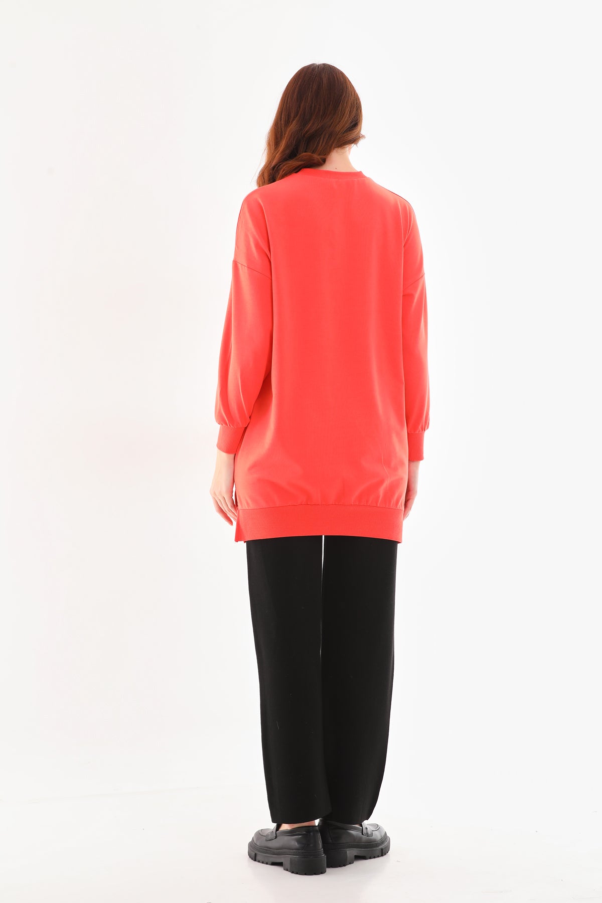 SL Basic Cotton Tunic Coral