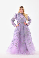 BLY Bella Plus Size Gown Lilac