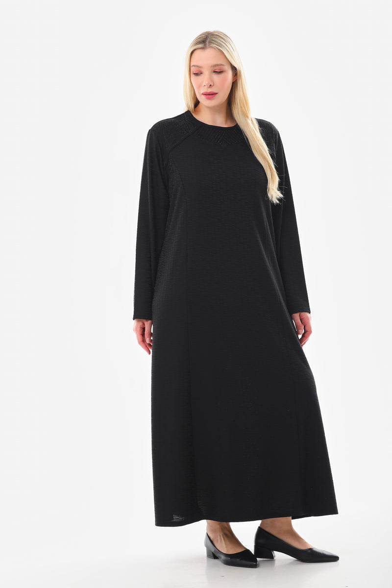 HSN Gonul Dress Black – Moda Natty HSN Gonul Dress Black – Moda Natty