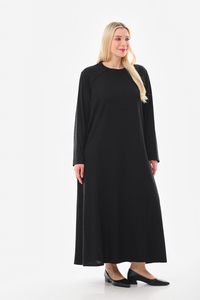 hsn dresses HSN Gonul Dress Black – Moda Natty