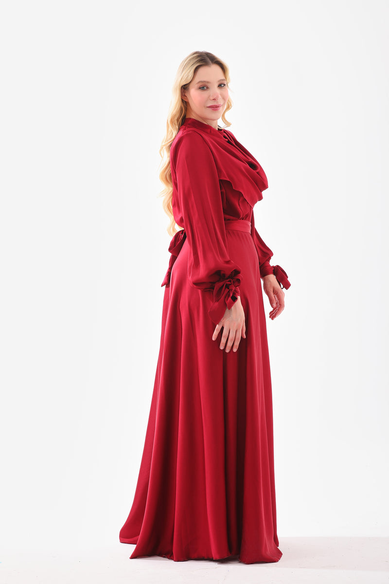 DM Pamela Special Occasion Plus Size Dress Burgundy Moda Natty DM Pamela Special Occasion Plus Size Dress Burgundy Moda Natty