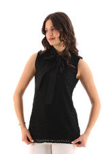 PM Sleeveless Inner Blouse Black