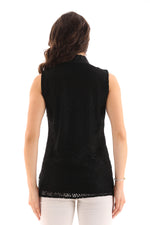 PM Sleeveless Inner Blouse Black