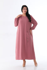 MSB 30587 Dress Dried Rose