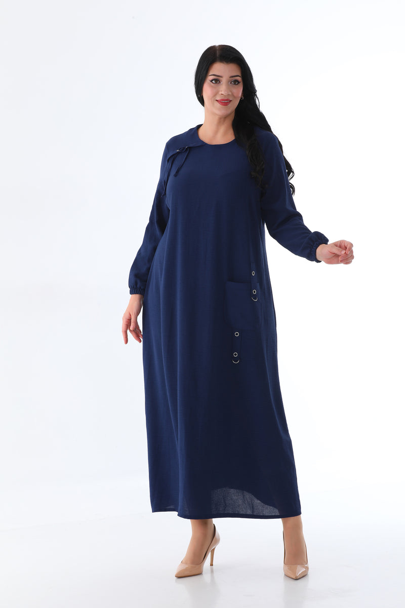 MSB 30587 Dress Navy Blue