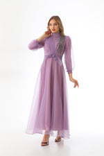 T&N Arya Dress Lilac