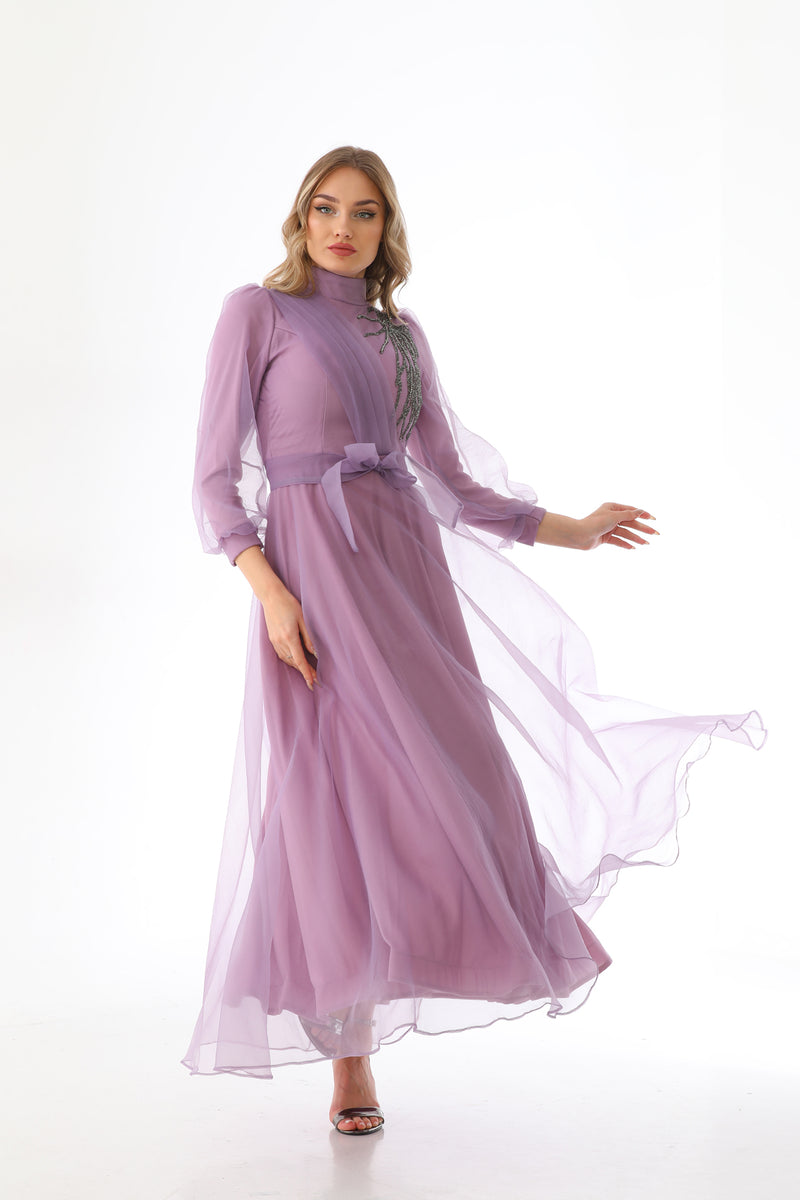 T&N Arya Dress Lilac