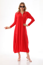 Invee 6886 Dress Red