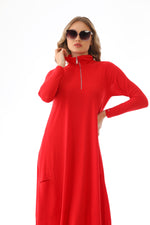 Invee 6886 Dress Red