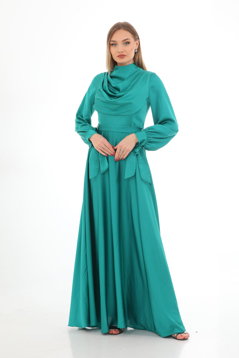 DMN Pamela Dress Emerald