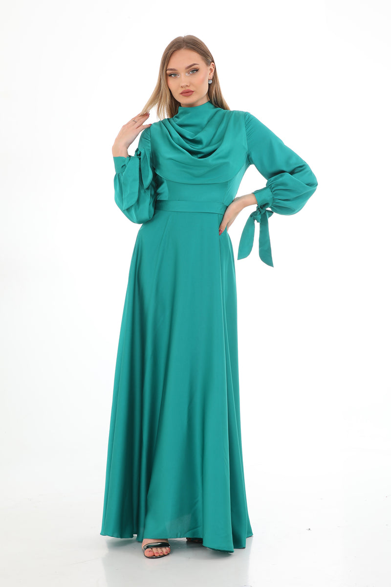 DMN Pamela Dress Emerald