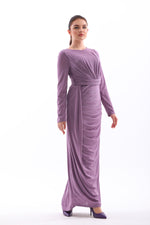 DMN Shape Dress Lilac
