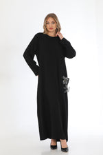 R&Q Plus size  Dress Black