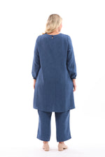 MSB Nervur Tunic Set Blue