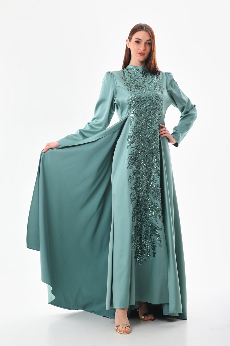 P&S Kelebek Gown Mint