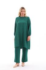 MSB Nervur Tunic Set Green