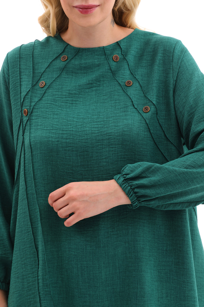 MSB Nervur Tunic Set Green