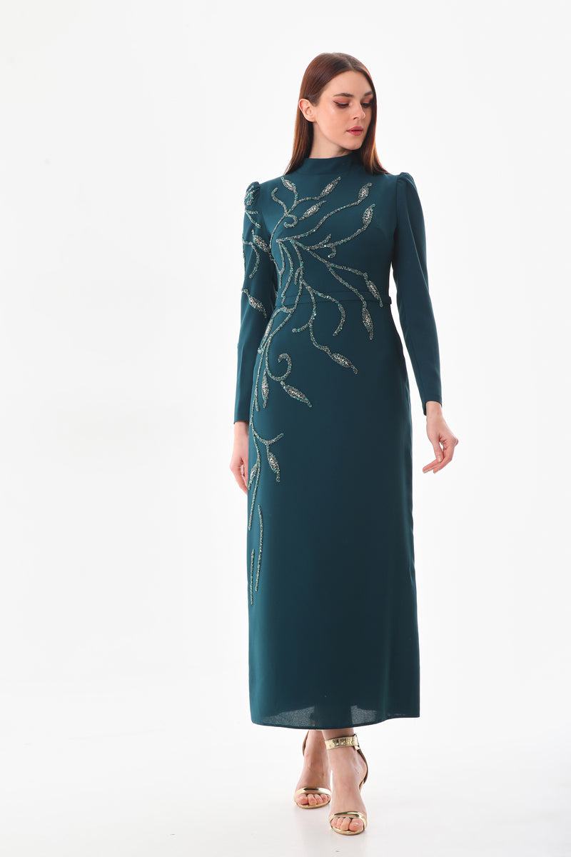 T&Y Derim Dress Emerald
