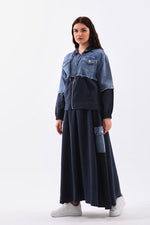 HLY Kelly Skirt Set Navy Blue