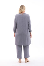 MSB Nervur Tunic Set Gray