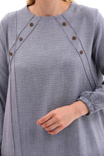 MSB Nervur Tunic Set Gray