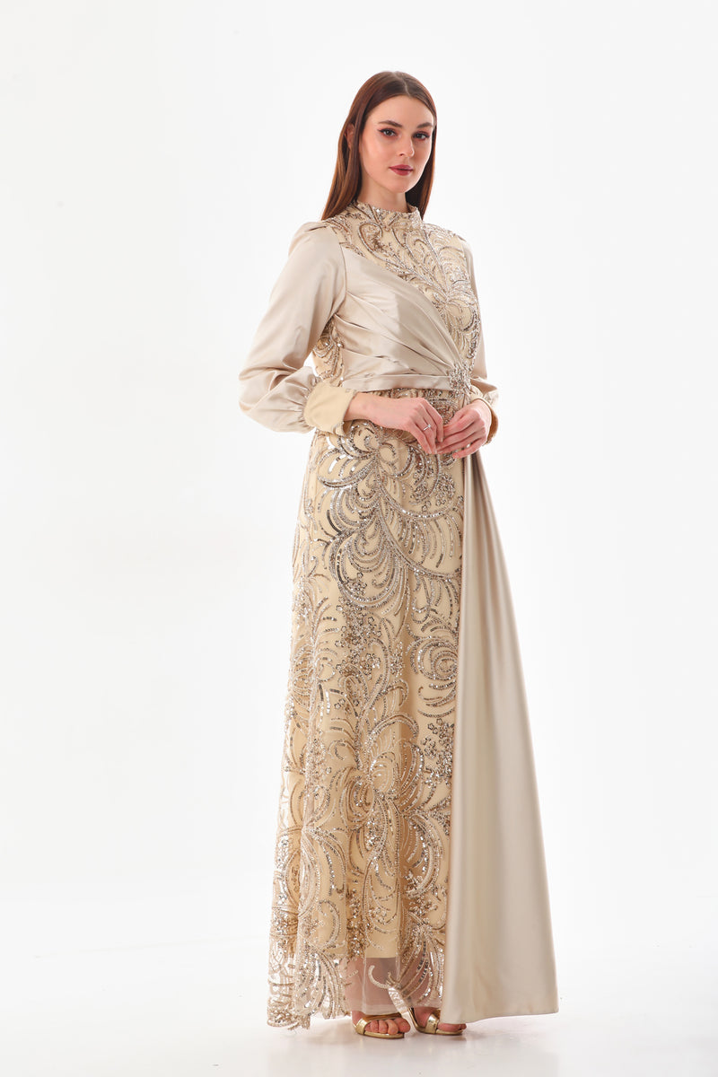 P&S Gold Gown