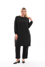 MSB Nervur Tunic Set Black