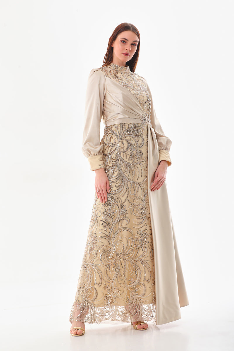 P&S Gold Gown