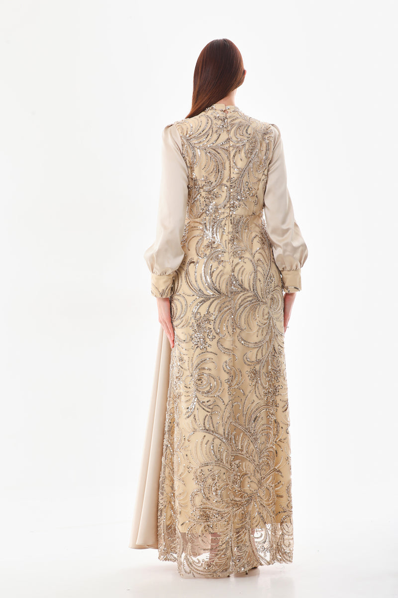 P&S Gold Gown