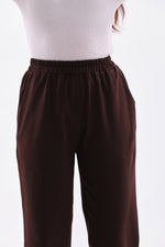 B&A Front Stitch Jogger Brown