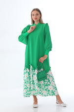 Invee 6653 Dress Green