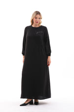 MSB Nervur and Zippocket Dress Black