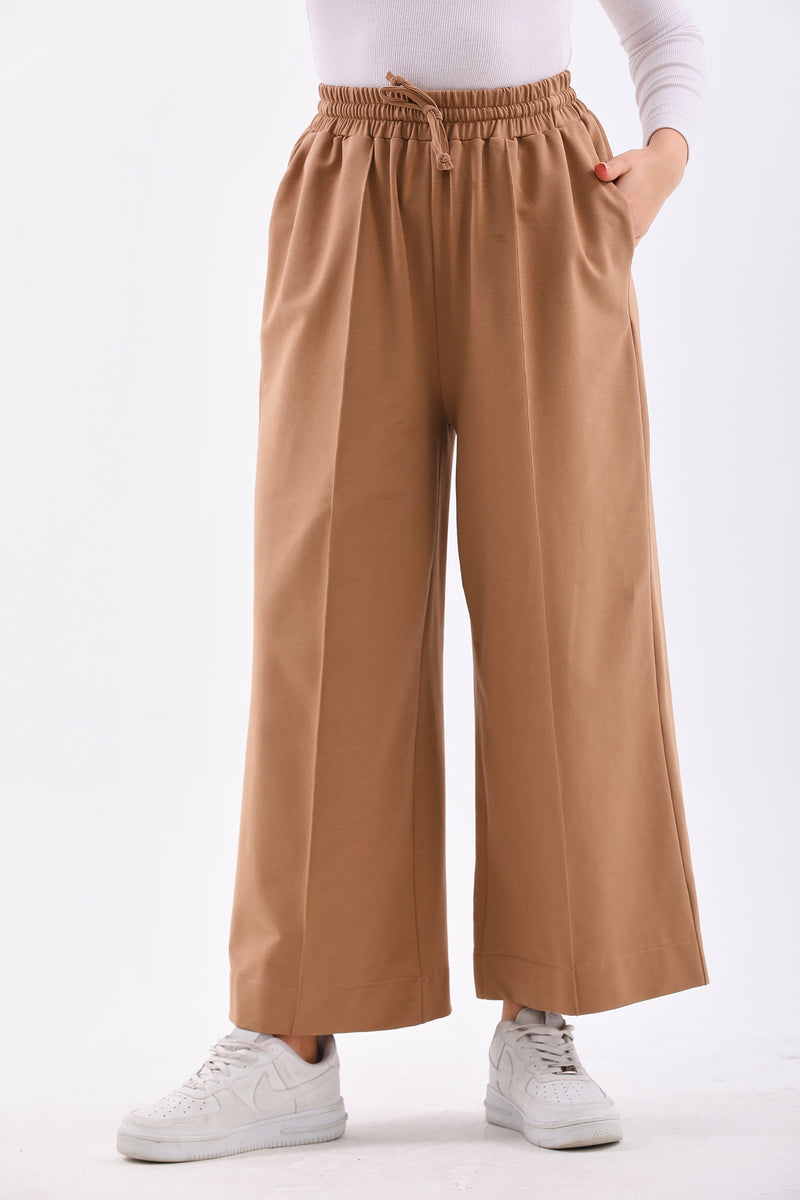 B&A Eva Wide Jogger Camel
