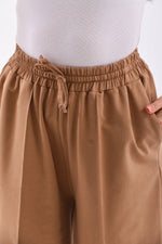 B&A Eva Wide Jogger Camel