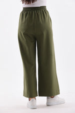 B&A Eva Wide Jogger Green