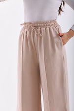 B&A Eva Wide Jogger Beige