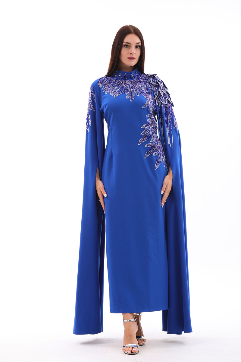 W&C Bursha Plus Size Dress Sax Blue