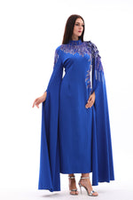 W&C Bursha Plus Size Dress Sax Blue