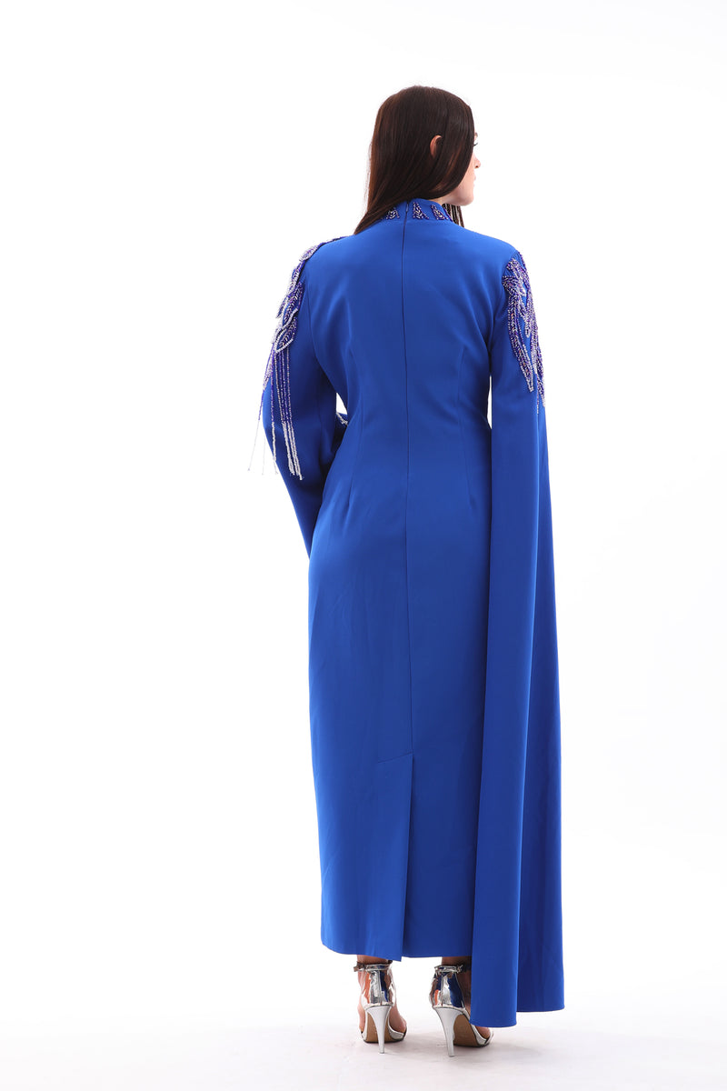 W&C Bursha Plus Size Dress Sax Blue