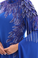 W&C Bursha Plus Size Dress Sax Blue