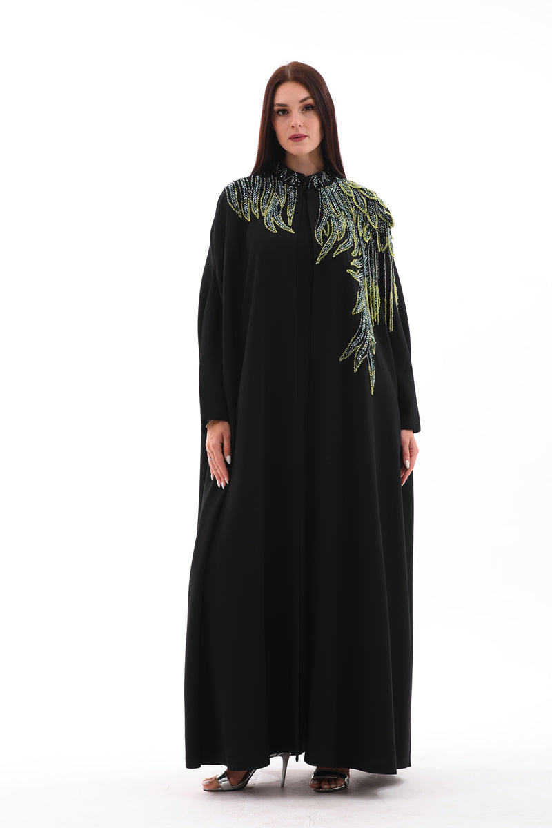 W&C Simge Abaya Black