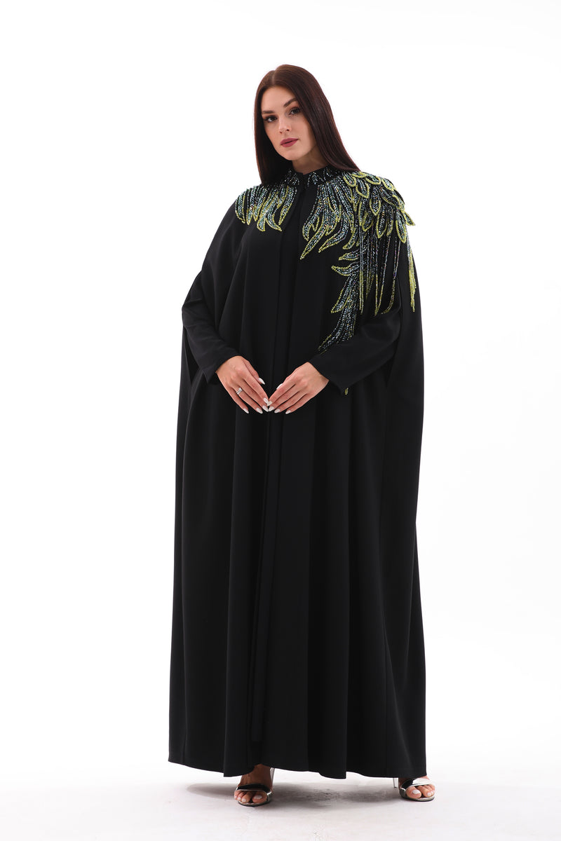 W&C Simge Abaya Black